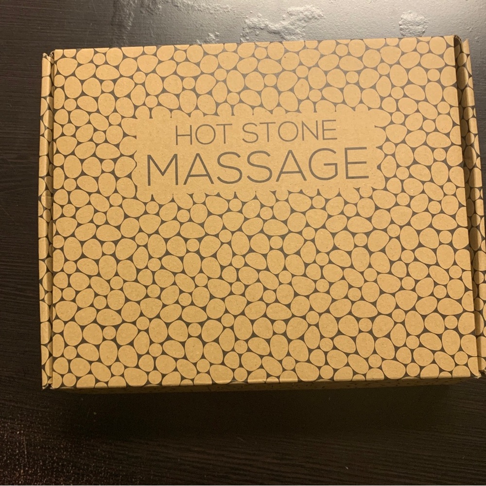 Hot Stone Massage Kit Gift Set with Volcanic Basalt Stones and guidebook